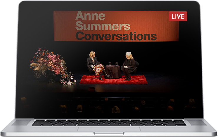 Filming and streaming of live events such as Anne Summers Conversations